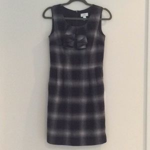 💥The Loft Black Plaid Dress 🎁